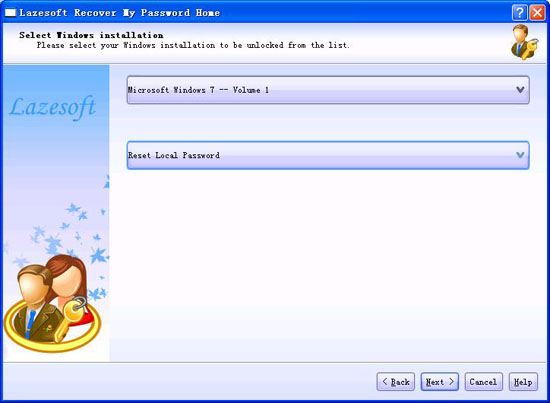 Lasersoft Password Recovery Free